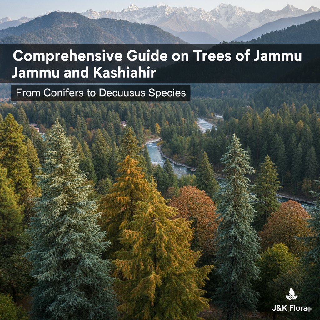 Detailed and Comprehensive Guide on Trees of Jammu and Kashmir.